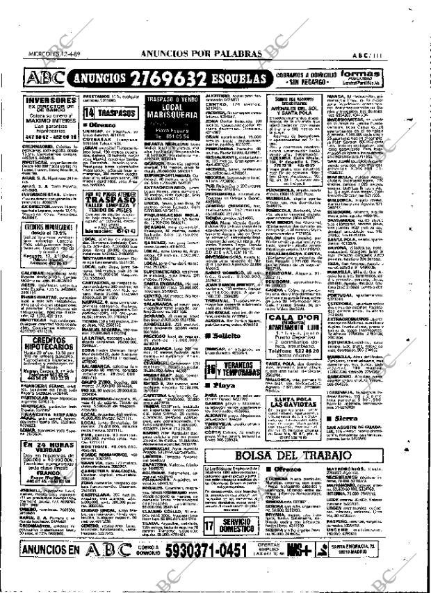 ABC MADRID 12-04-1989 página 111