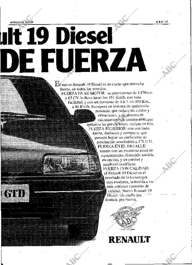 ABC MADRID 12-04-1989 página 27