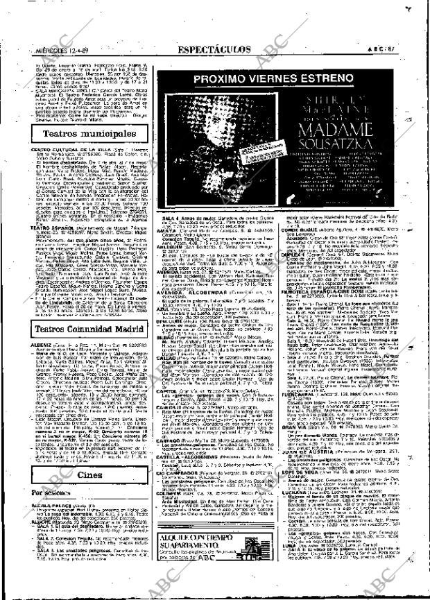 ABC MADRID 12-04-1989 página 87