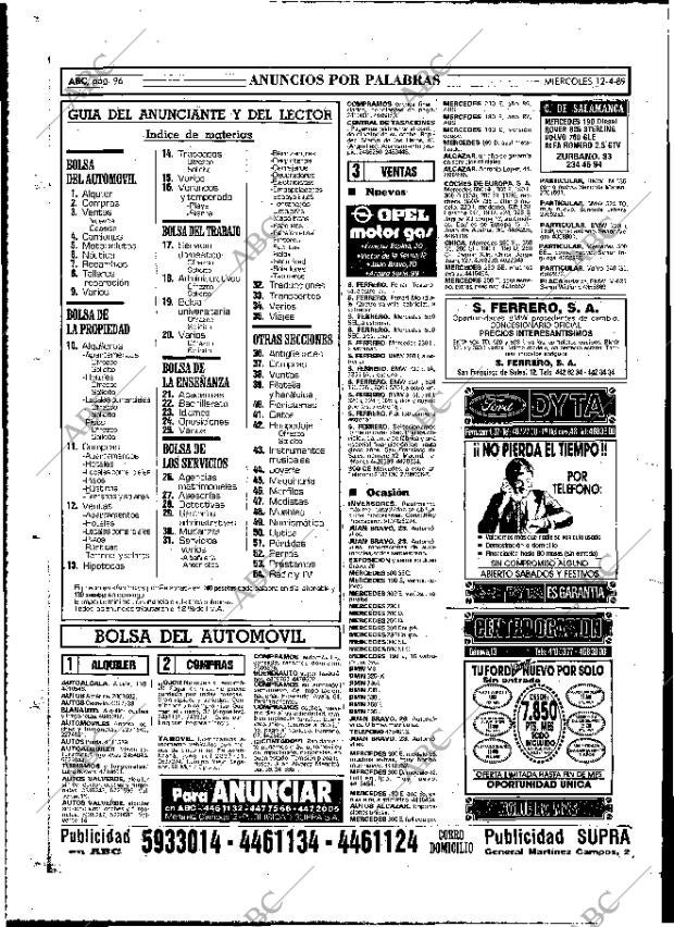 ABC MADRID 12-04-1989 página 96
