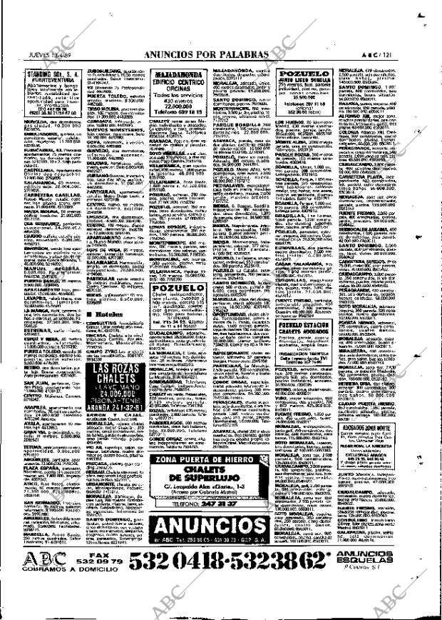 ABC MADRID 13-04-1989 página 121