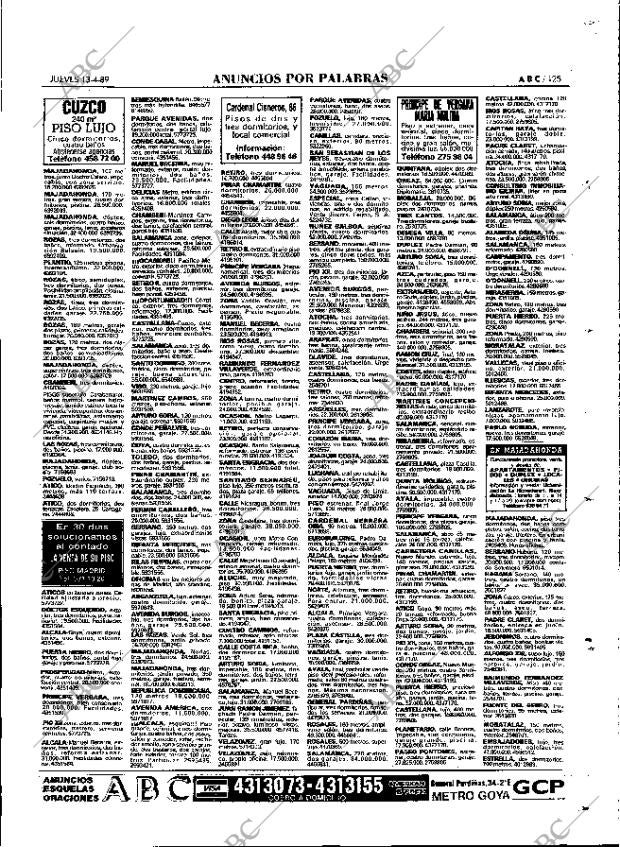 ABC MADRID 13-04-1989 página 125