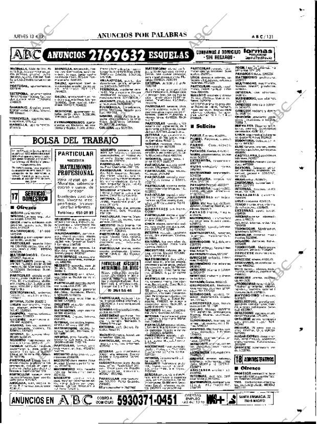 ABC MADRID 13-04-1989 página 131