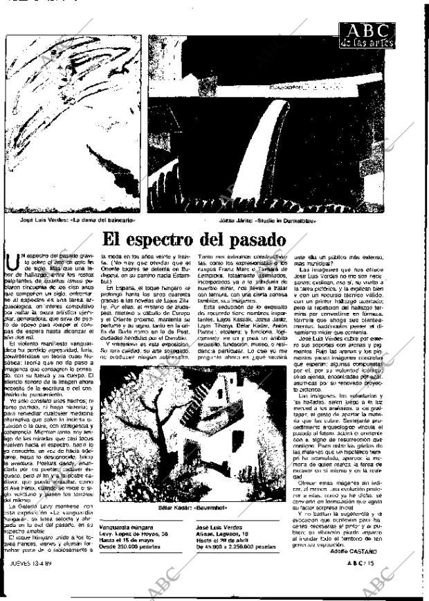 ABC MADRID 13-04-1989 página 15