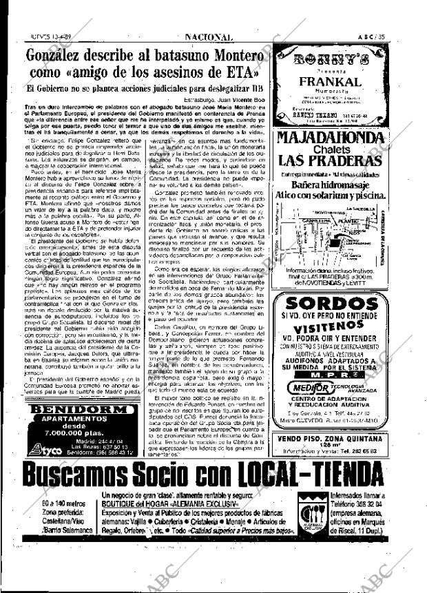 ABC MADRID 13-04-1989 página 35
