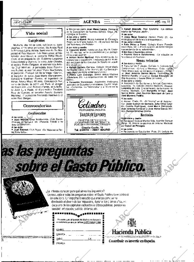 ABC MADRID 13-04-1989 página 53