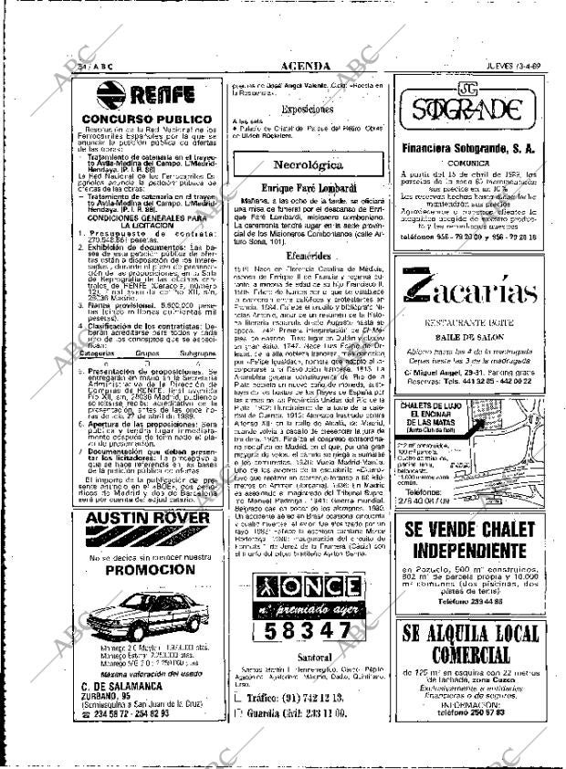 ABC MADRID 13-04-1989 página 54