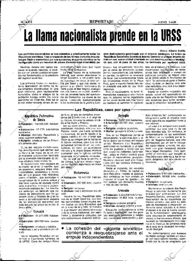 ABC MADRID 13-04-1989 página 72