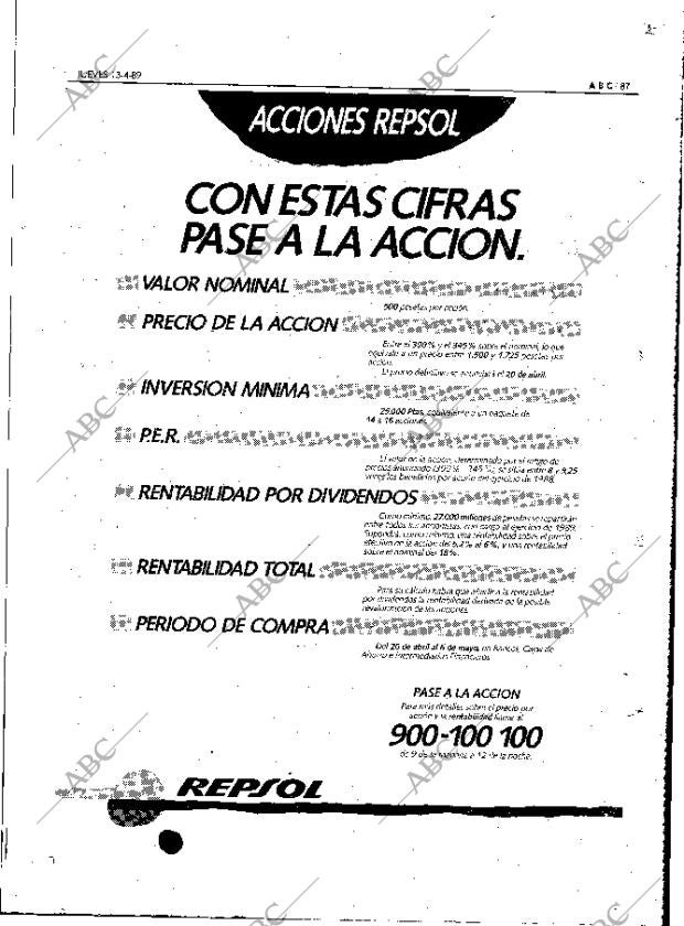 ABC MADRID 13-04-1989 página 87
