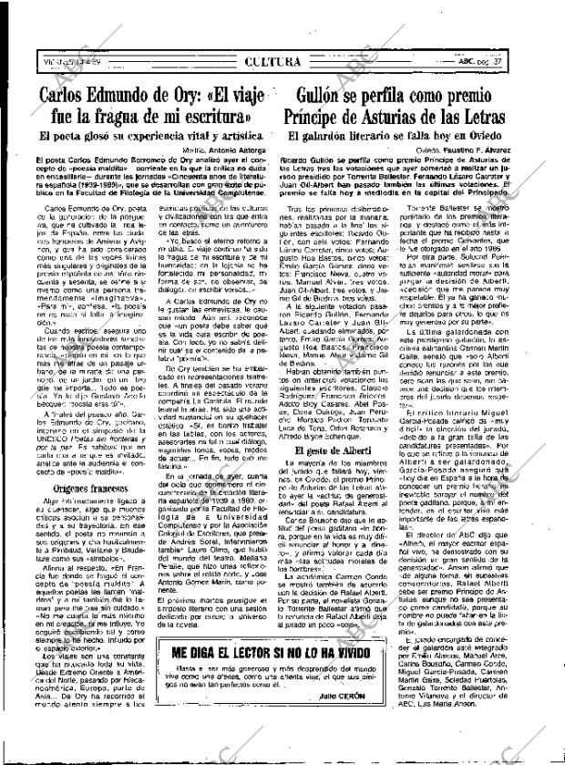 ABC MADRID 14-04-1989 página 37