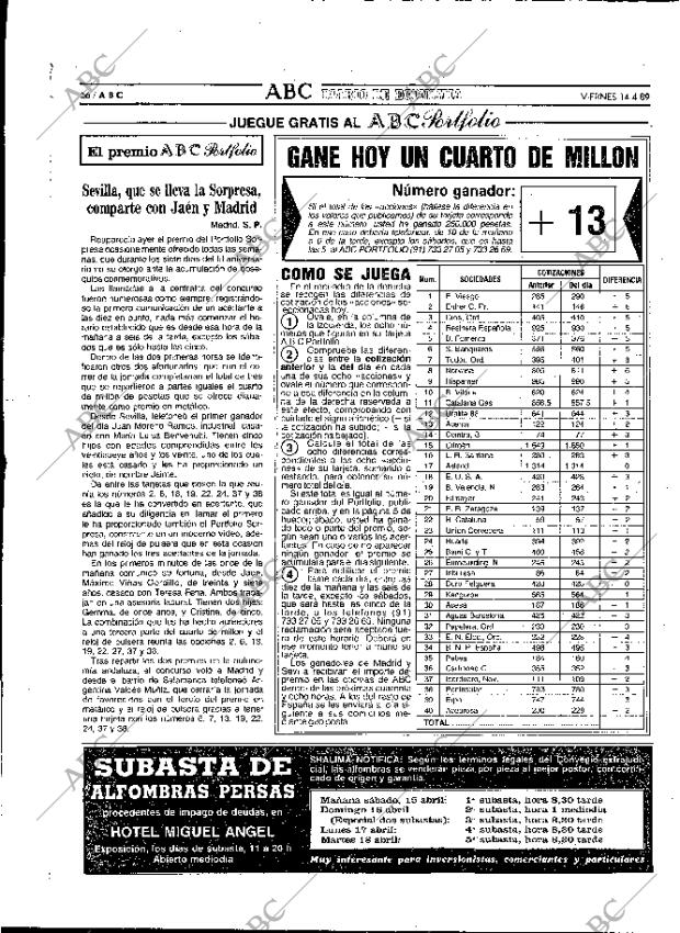 ABC MADRID 14-04-1989 página 56
