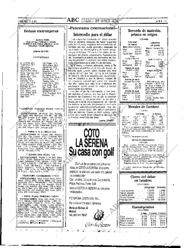 ABC MADRID 14-04-1989 página 57