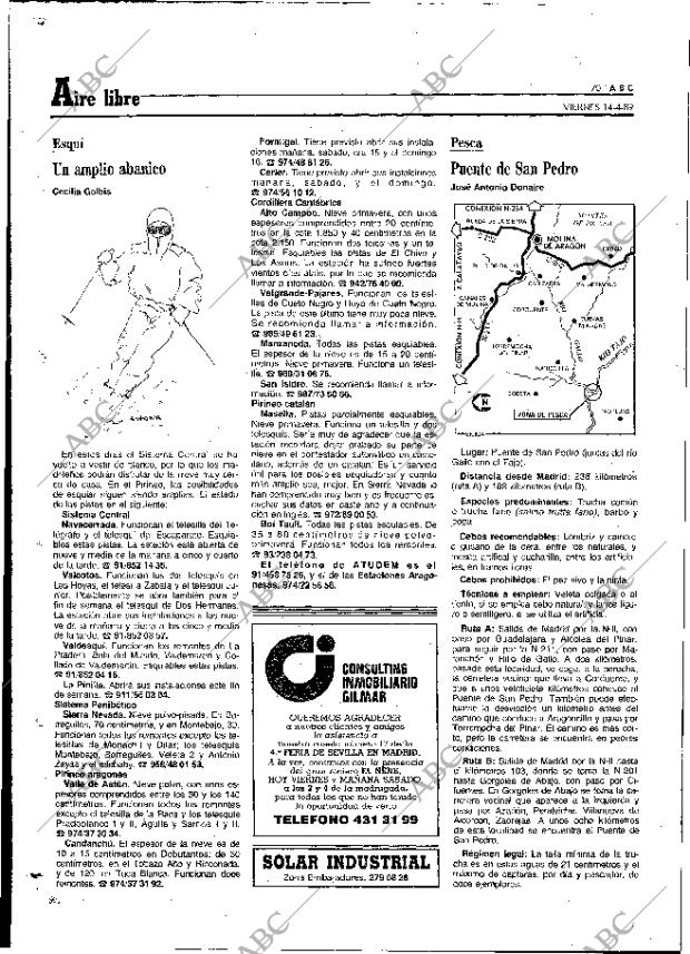 ABC MADRID 14-04-1989 página 70