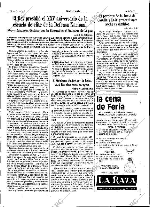 ABC SEVILLA 14-04-1989 página 23