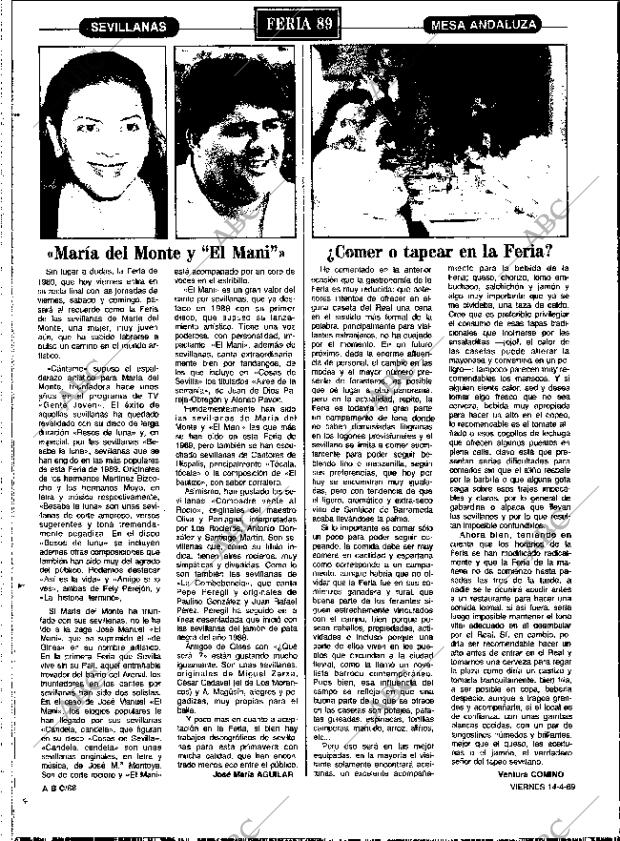 ABC SEVILLA 14-04-1989 página 88