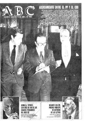 ABC MADRID 15-04-1989 página 1