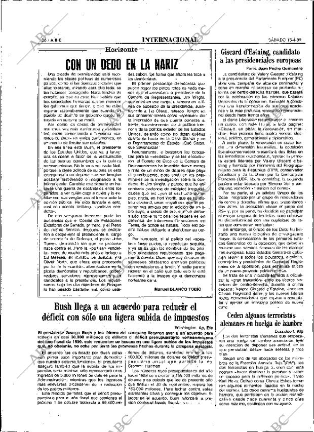 ABC MADRID 15-04-1989 página 26