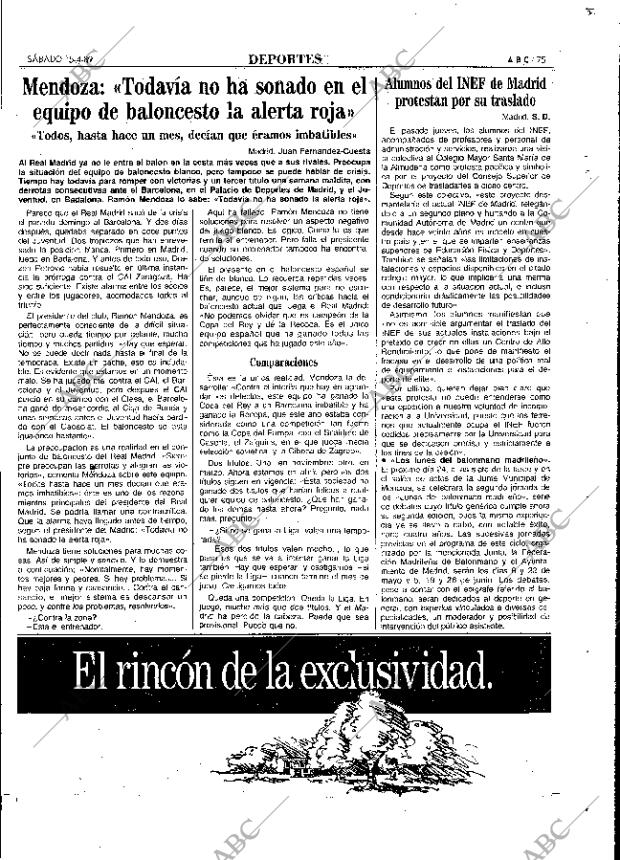 ABC MADRID 15-04-1989 página 75