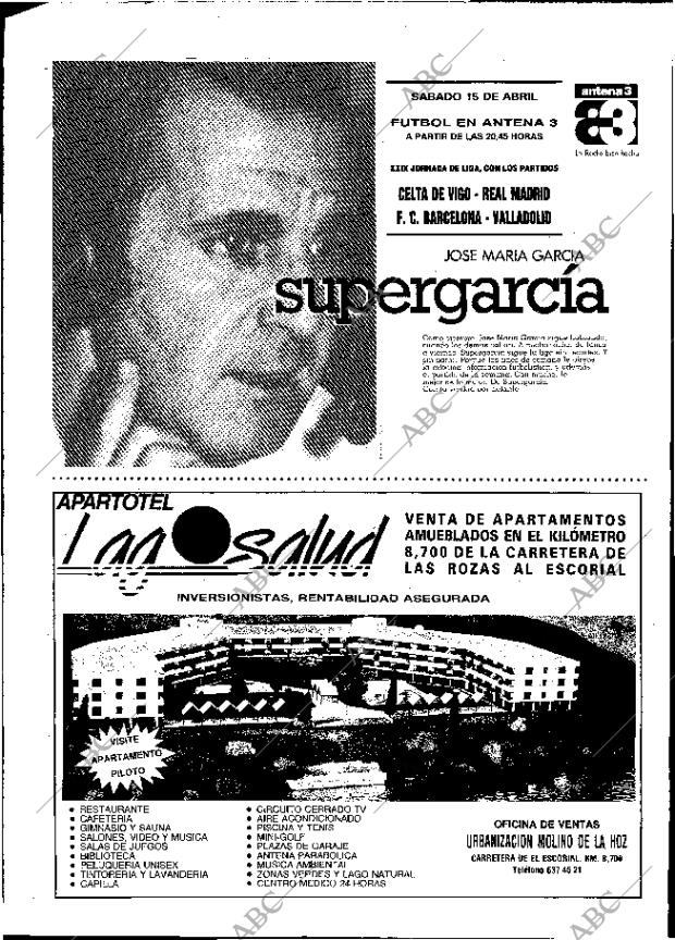 ABC MADRID 15-04-1989 página 8