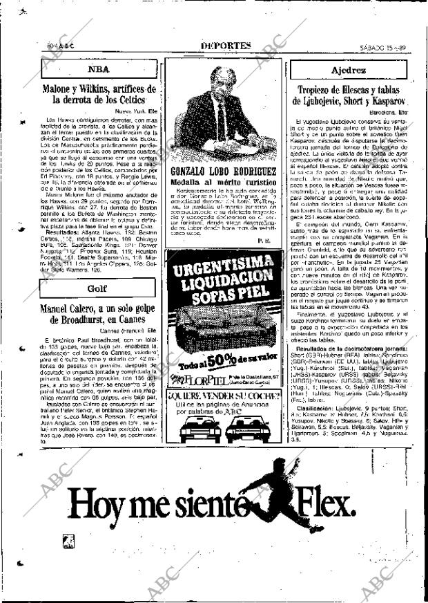 ABC MADRID 15-04-1989 página 80