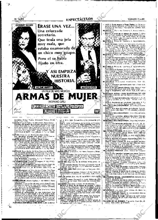 ABC MADRID 15-04-1989 página 88