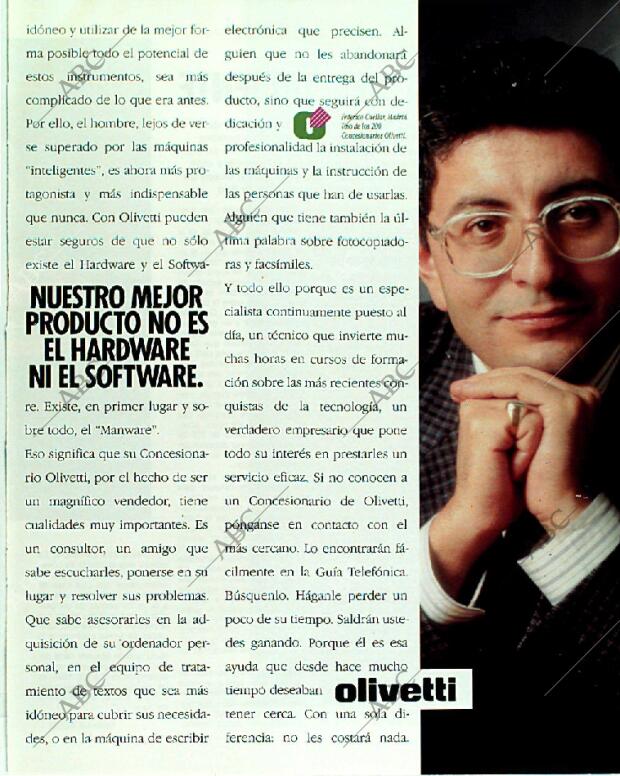 BLANCO Y NEGRO MADRID 16-04-1989 página 109