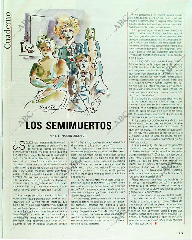 BLANCO Y NEGRO MADRID 16-04-1989 página 113