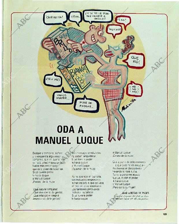 BLANCO Y NEGRO MADRID 16-04-1989 página 123