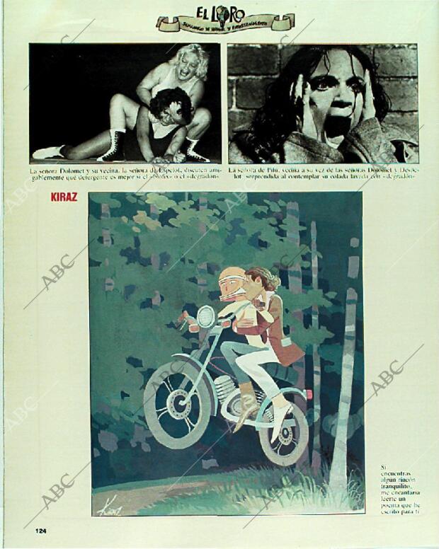 BLANCO Y NEGRO MADRID 16-04-1989 página 124