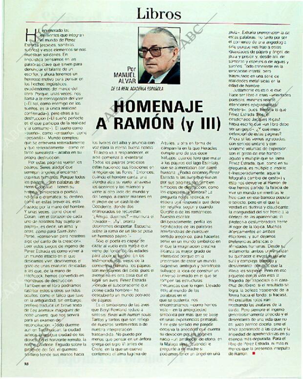 BLANCO Y NEGRO MADRID 16-04-1989 página 18