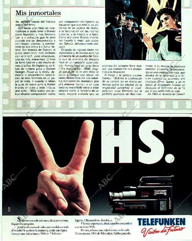 BLANCO Y NEGRO MADRID 16-04-1989 página 60