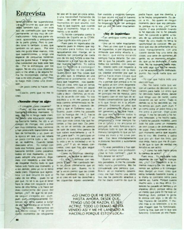 BLANCO Y NEGRO MADRID 16-04-1989 página 80