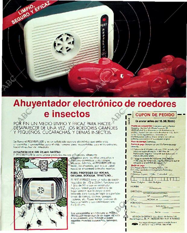 BLANCO Y NEGRO MADRID 16-04-1989 página 9