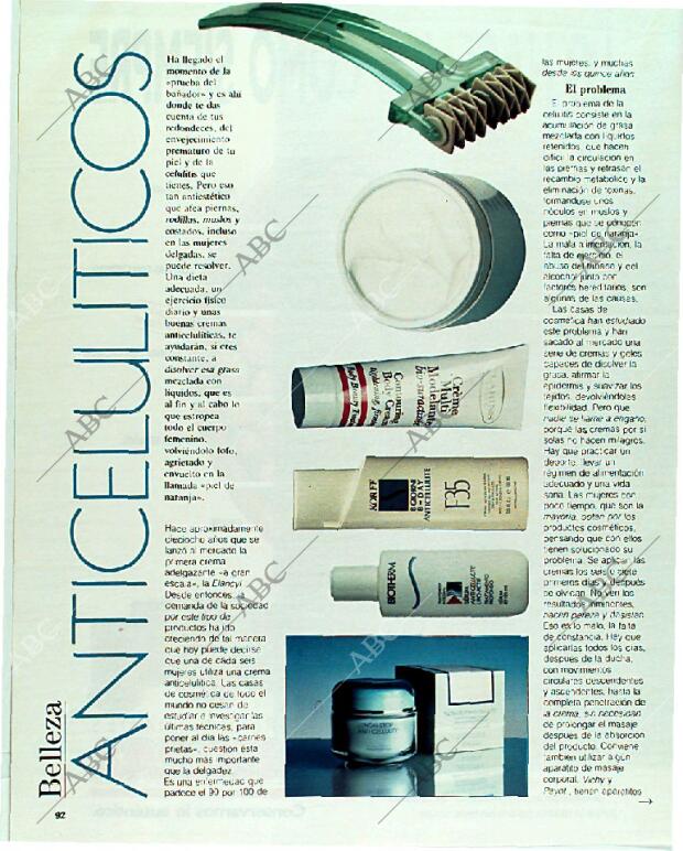 BLANCO Y NEGRO MADRID 16-04-1989 página 92