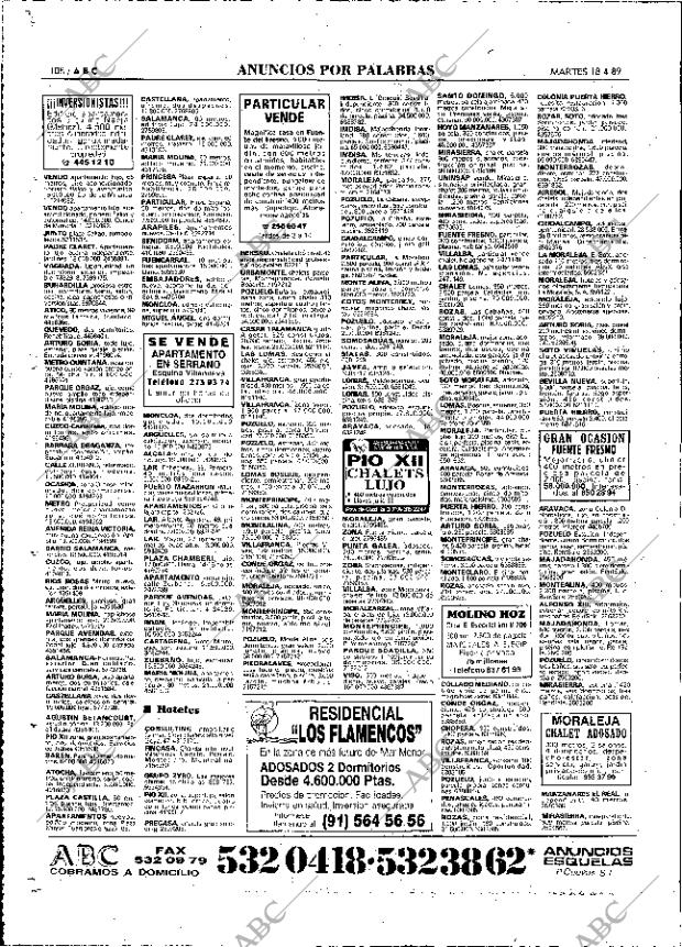 ABC MADRID 18-04-1989 página 108