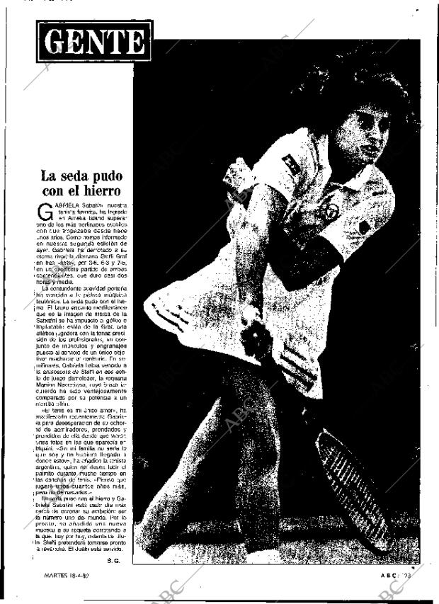 ABC MADRID 18-04-1989 página 123