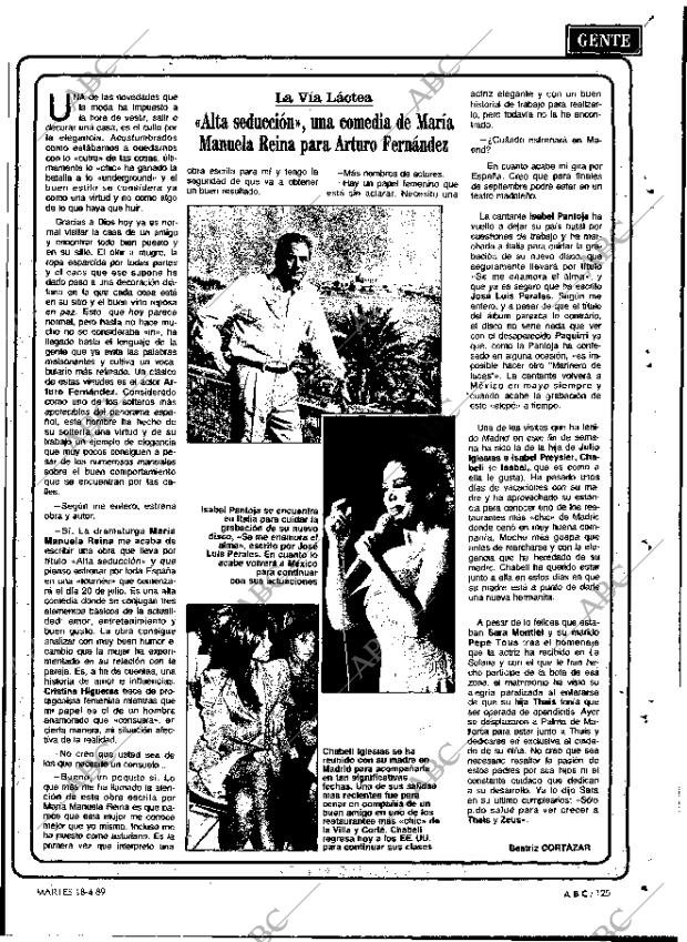 ABC MADRID 18-04-1989 página 125