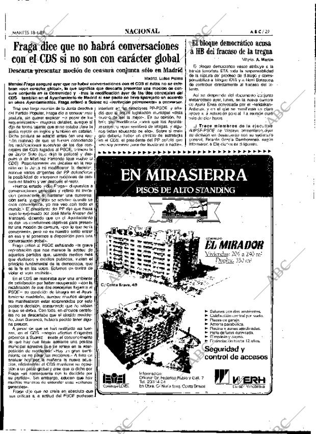 ABC MADRID 18-04-1989 página 29