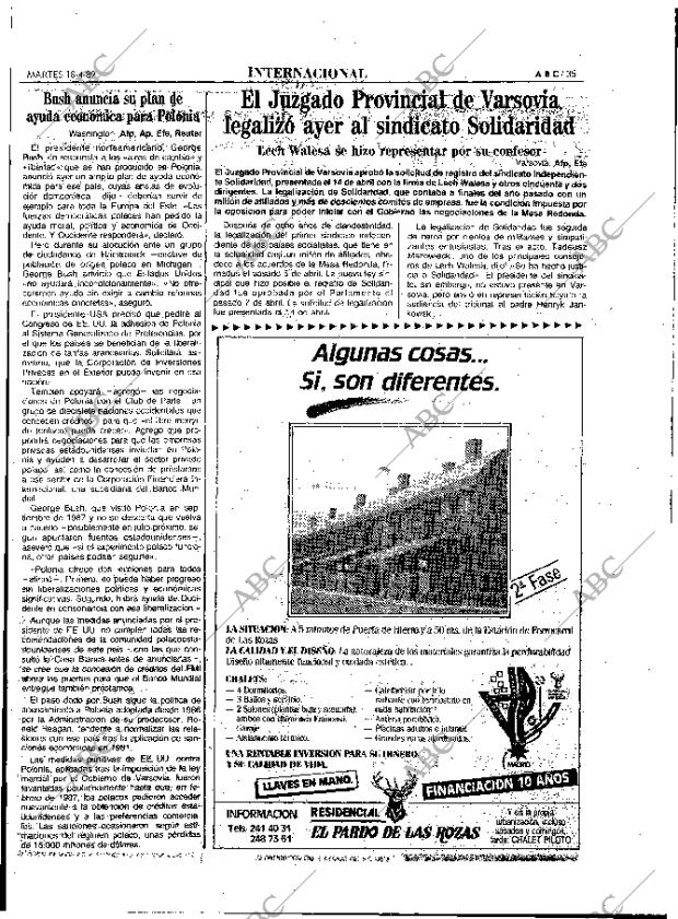 ABC MADRID 18-04-1989 página 35
