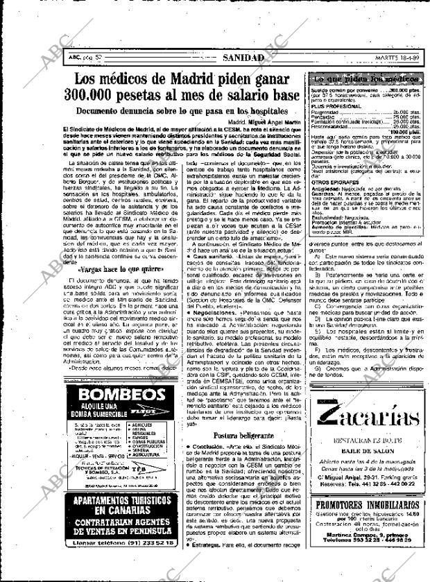 ABC MADRID 18-04-1989 página 52