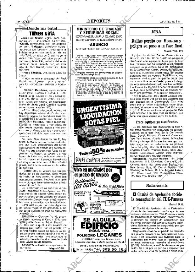 ABC MADRID 18-04-1989 página 88