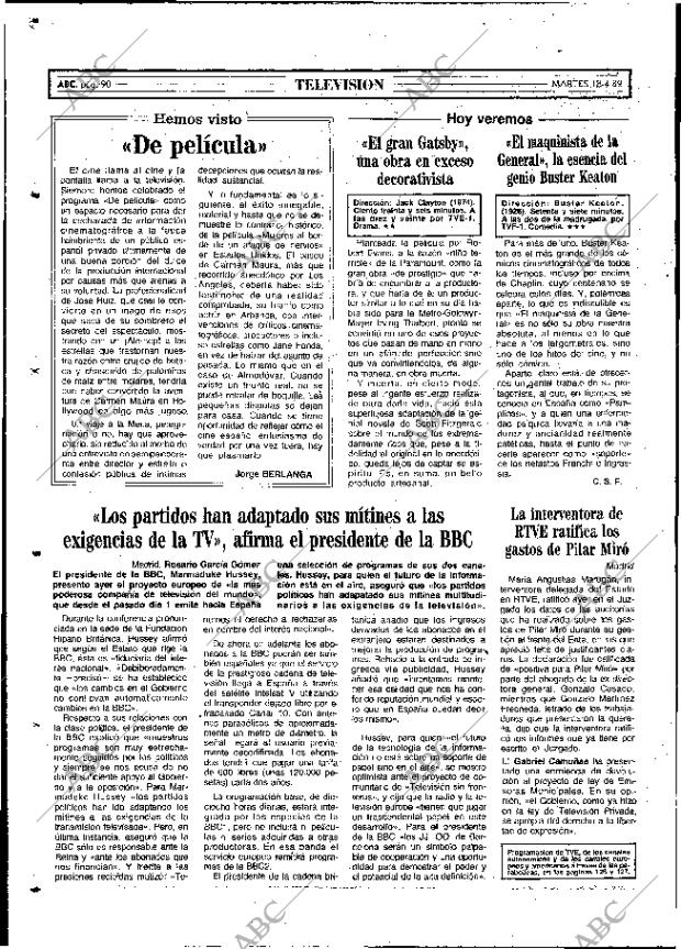 ABC MADRID 18-04-1989 página 90