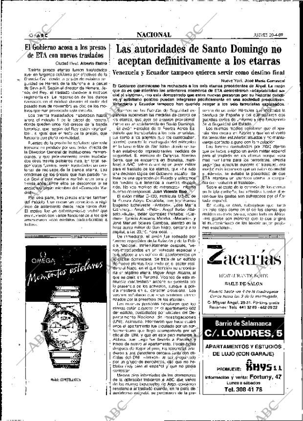 ABC MADRID 20-04-1989 página 40