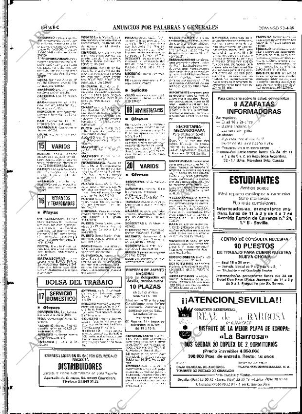 ABC SEVILLA 23-04-1989 página 104
