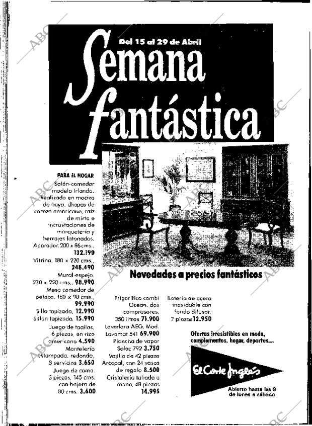 ABC SEVILLA 23-04-1989 página 128