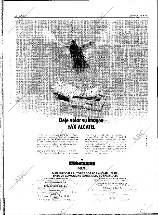 ABC SEVILLA 23-04-1989 página 26