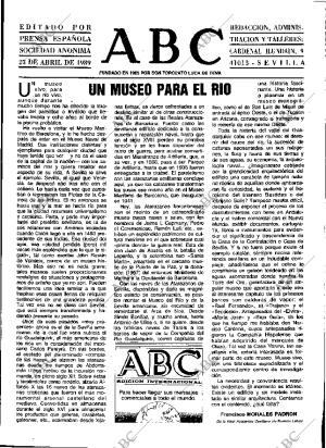 ABC SEVILLA 23-04-1989 página 3