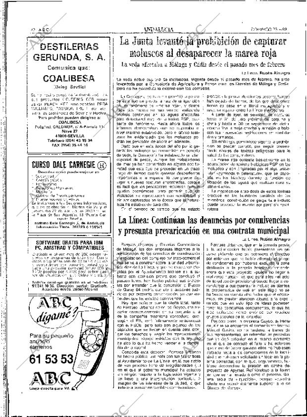 ABC SEVILLA 23-04-1989 página 42