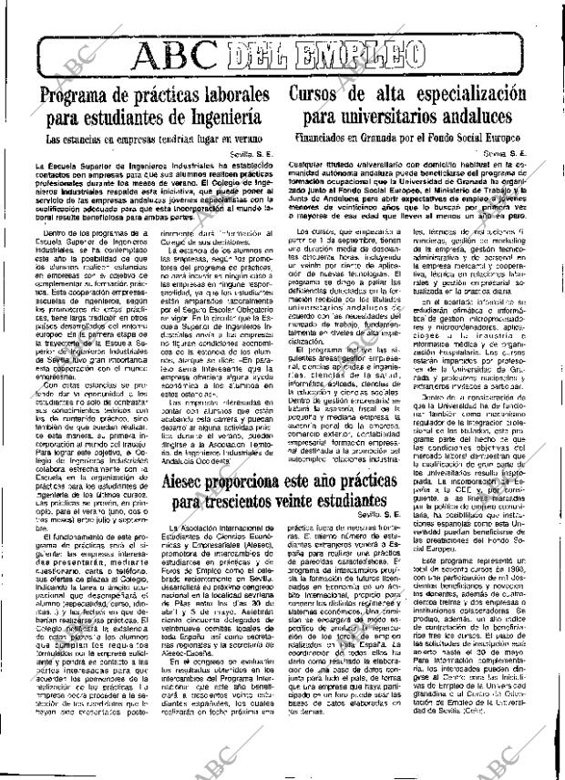 ABC SEVILLA 23-04-1989 página 63