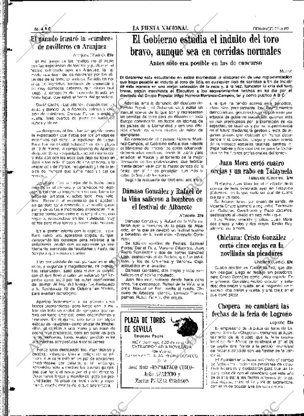 ABC SEVILLA 23-04-1989 página 86